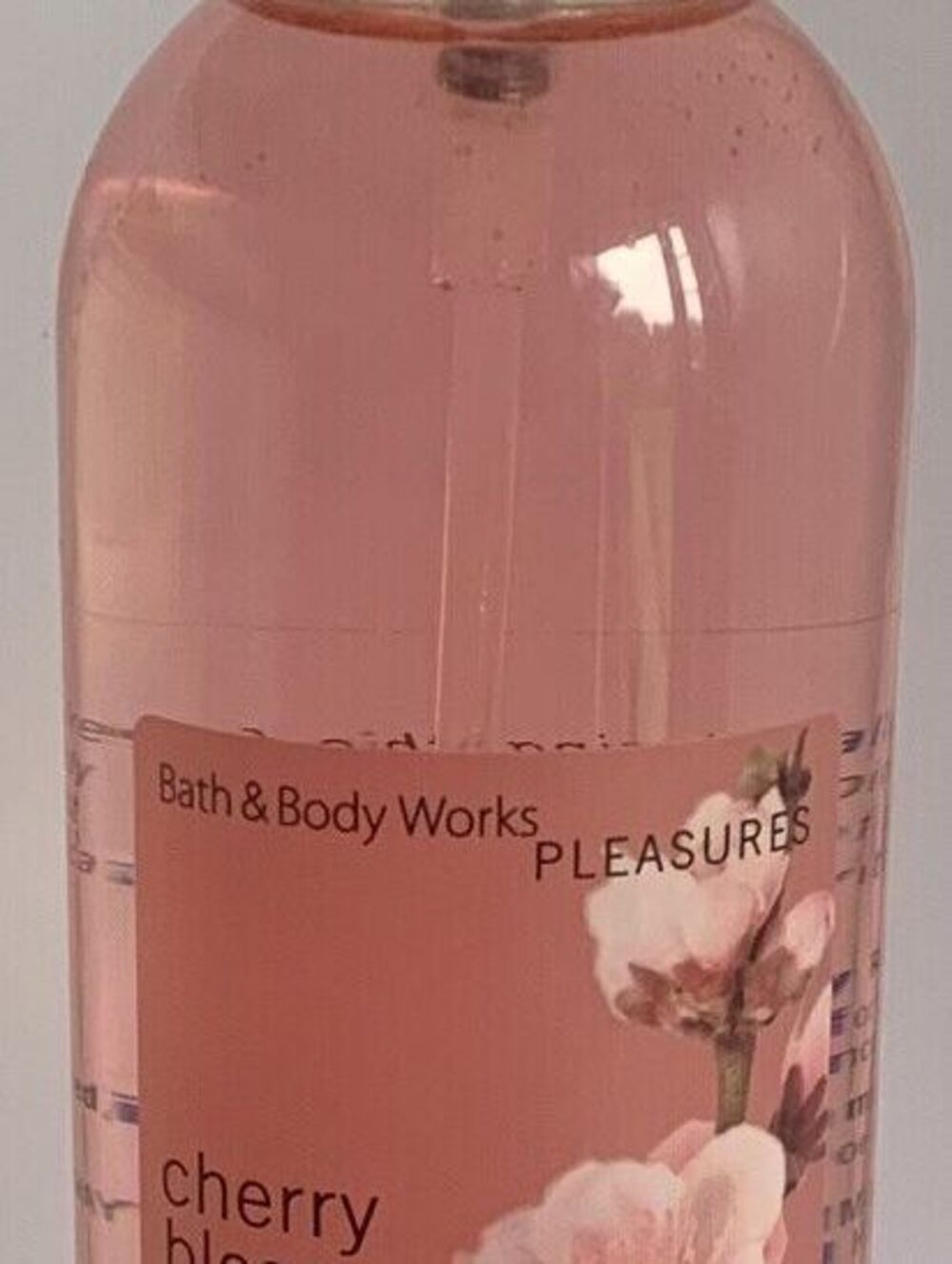 Bath & Body Works Cherry Blossom Body Splash Spray 4 oz Pleasures Classics New